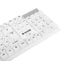 Клавиатура+мышь  проводная  Aceline GS Rage 100 белый