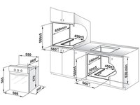 Electric Oven Gefest ЭДВ ДА 622-02 К56S gray