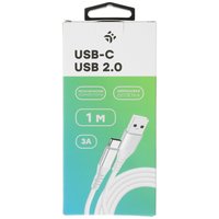 Cable DEXP USB Type-C - USB Type-A white 1 m
