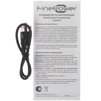 Портативный аккумулятор FinePower Jacked II черный