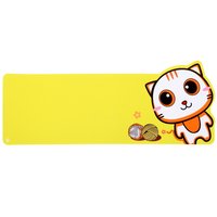 Клавиатура+мышь беспроводная   DEXP Yellow Cats желтый