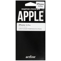 Защитное стекло Aceline для экрана Apple iPhone 15 Pro