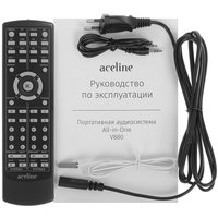 Портативная аудиосистема Aceline V880, черный