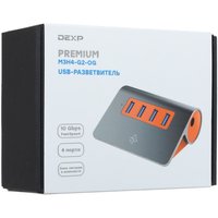 USB-разветвитель DEXP PREMIUM M3H4-G2-OG