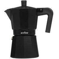 Moka pot Aceline ACM-3 black