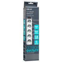 Power strip DEXP Standard 518W white