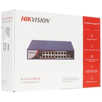 Коммутатор Hikvision DS-3E0318P-E/M(B)