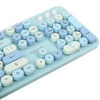 Клавиатура+мышь беспроводная   DEXP Blue Candy синий
