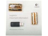 Клавиатура+мышь беспроводная   Logitech MK220 черный