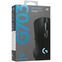 Мышь беспроводная/проводная Logitech Gaming Mouse G703 [910-005644] черный