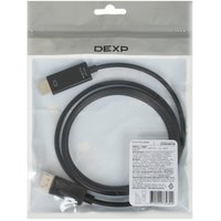 Кабель однонаправленный DEXP HDMI - DisplayPort, 1.8 м