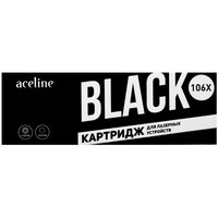 Cartridge laser Aceline NS-W1106X black, with Chip