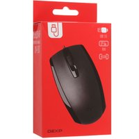 Мышь проводная DEXP СM-801  черный