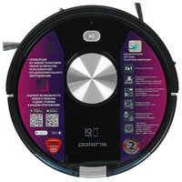 Робот-пылесос Polaris PVCR 4000 WI-FI IQ Home Envision AQUA черный