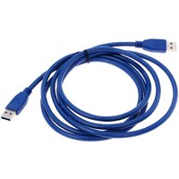 Кабель DEXP USB Type-A - USB Type-A синий 2 м