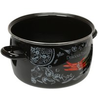 Кастрюля TM Appetite Chilli 5.5 л 18 см черный