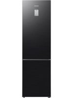 Холодильник с морозильником   Samsung RB37P5491B1 черный