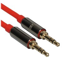 Cable   DEXP jack 3.5 mm - jack 3.5 mm red