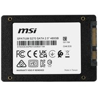 480 GB 2.5" SATA drive MSI SPATIUM S270 [S78-440E350-P83]