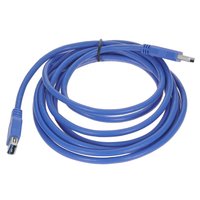 Кабель DEXP USB Type-A - USB Type-A синий 3 м