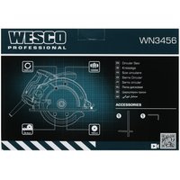 Пила дисковая Wesco WN3456