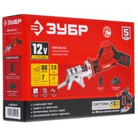 Сабельная пила Зубр СПЛ-125-21 С1-12 12V