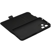Чехол-книжка  DF Flip Case для POCO M6 Pro 5G черный