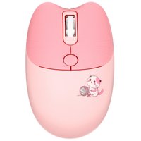 Клавиатура+мышь беспроводная   DEXP Pink Cats розовый