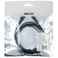 Кабель DEXP USB Type-A - USB Type-B черный 2 м