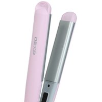 Выпрямитель для волос DEXP HST-10530BW розовый, серебристый