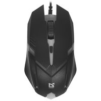 Мышь проводная Defender Cyber MB-560L [52560] черный