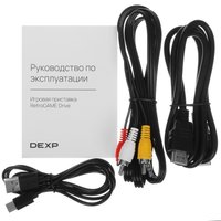 Ретро-консоль DEXP RetroGAME Drive + 302 игр