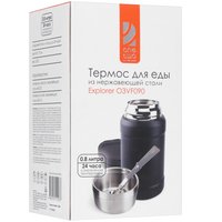 Термос OneTwo Explorer O3VF090 черный