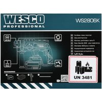 Перфоратор Wesco WS2806K 1ForAll 18V