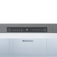 Refrigerator with freezer   Samsung RB29FSRNDSA gray