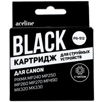 Картридж Aceline NC-PG512BK черный