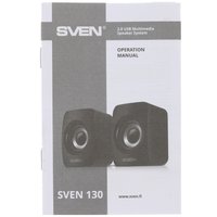 Колонки SVEN 130 черный