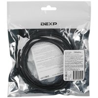 Кабель DEXP USB Type-A - USB Type-A черный 5 м