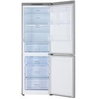 Refrigerator with freezer   Samsung RB29FSRNDSA gray
