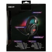 Проводные наушники DEXP Warder  черный 2022