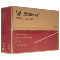 27" Монитор LG UltraGear 27GP750-B черный