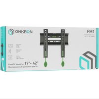 Кронштейн для ТВ ONKRON FM1 черный