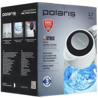 Электрочайник Polaris PWK 1704CGL Diamond белый