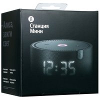 Умная колонка Новая Яндекс Станция Мини черный