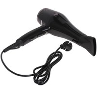Фен DEXP HD-2000S черный/коричневый