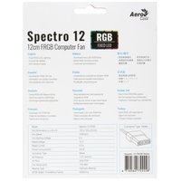 Fan Aerocool Spectro 12 FRGB  black