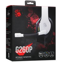 Проводные наушники A4Tech Bloody G260p  белый 2024