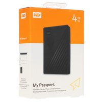 4 ТБ Внешний HDD WD My Passport [WDBPKJ0040BBK-WESN]
