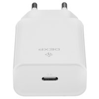 Сетевое зарядное устройство DEXP IET25CD белый