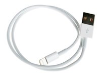Кабель Apple Lightning 8-pin - USB Type-A белый 0.5 м